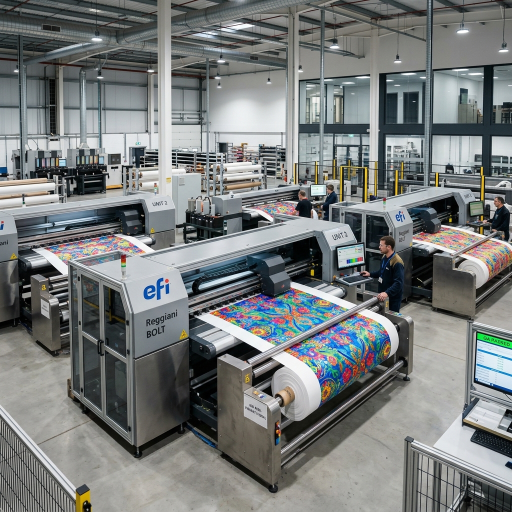 Produksi Printing Textile di TXPrint